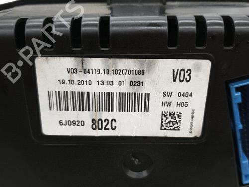 Instrument cluster SEAT IBIZA IV (6J5, 6P1) 2.0 TDI | BP22876126C47 