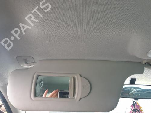 Used Left sun visor Left sun visor RENAULT CLIO III (BR0/1, CR0/1) 1.5 dCi (C/BR0G, C/BR1G) (68 hp) 32349125 32349125