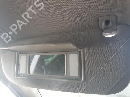 Left sun visor PEUGEOT 607 (9D, 9U) 2.2 HDi | BP28570322I1 