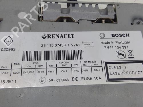Used Radio Radio RENAULT MEGANE III Coupe (DZ0/1_) 1.9 dCi (DZ0N, DZ0J, DZ1J, DZ1K) (131 hp) 22882074 22882074