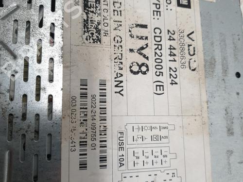 Used Radio Radio OPEL VECTRA C GTS (Z02) 2.2 DTI 16V (F68) (125 hp) 22877228 22877228