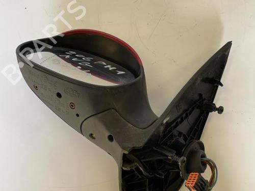 Left mirror PEUGEOT 206 Hatchback (2A/C) 1.4 HDi eco 70 | BP25842015C26 