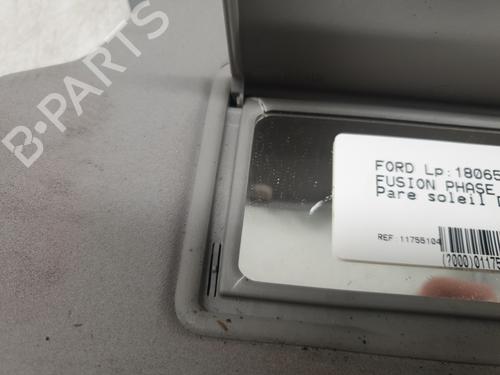 Right sun visor FORD FUSION (JU_) 1.4 TDCi | BP30750788I2