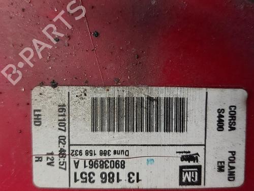 Left taillight OPEL CORSA D (S07) 1.7 CDTI (L08, L68) | BP22886596C34 
