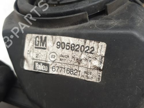 Højre forlygte Højre forlygte OPEL ZAFIRA A MPV (T98) 2.0 DTI 16V (F75) (101 hp) 36284754 36284754