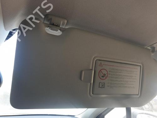 Right sun visor CITROËN C4 II (NC_) 1.2 THP 130 (NCHNYM, NCHNYT) | BP37201770I2 - Image 2
