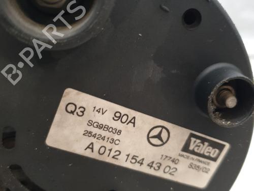 Used Alternator Alternator MERCEDES-BENZ A-CLASS (W168) A 190 (168.032, 168.132) (125 hp) 22873975 22873975