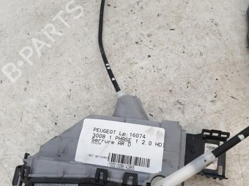 Rear right lock PEUGEOT 3008 I MPV (0U_) 2.0 HDi 150 / BlueHDi 150 | BP22877932C99 