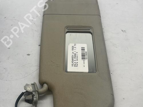 Used Left sun visor VW POLO V (6R1, 6C1) 1.2 TDI (75 hp) 27599557