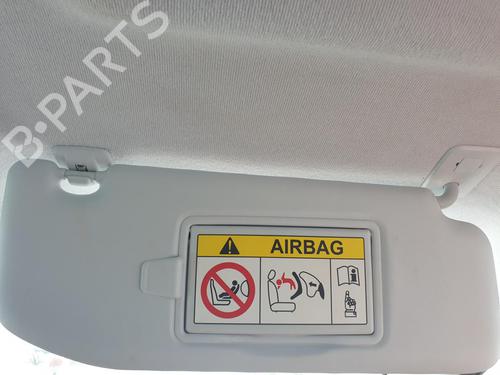 Right sun visor PEUGEOT 208 I (CA_, CC_) 1.6 HDi / BlueHDi 75 | BP28154041I2