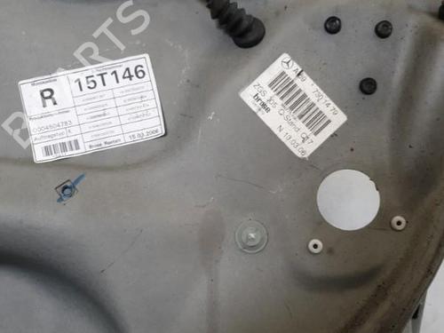 Used Rear right window mechanism MERCEDES-BENZ A-CLASS (W169) A 180 (169.032, 169.332) (116 hp) 24422638