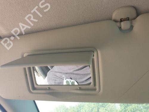 Left sun visor RENAULT CLIO IV (BH_) 0.9 TCe 90 (BHNF, BHMA, BHMH, BHJK, BHJR) | BP28684860I1