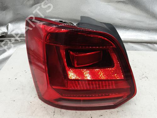 Used Left taillight VW POLO V (6R1, 6C1) 1.4 TDI (75 hp) 22871369