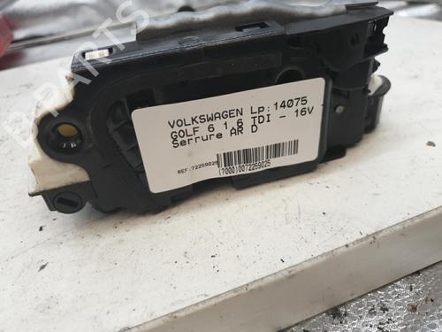 rear-right-lock-vw-golf-vi-5k1-16-tdi-5k4839016h-2008-2009-2010-2011-2012-2013-2014-22867943 main image