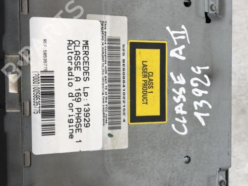 Bilradio MERCEDES-BENZ A-CLASS (W169) A 180 CDI (169.007, 169.307) | BP22885960E6 