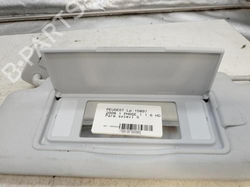 Used Left sun visor Left sun visor PEUGEOT 2008 I (CU_) 1.6 HDi (92 hp) 25842911 25842911
