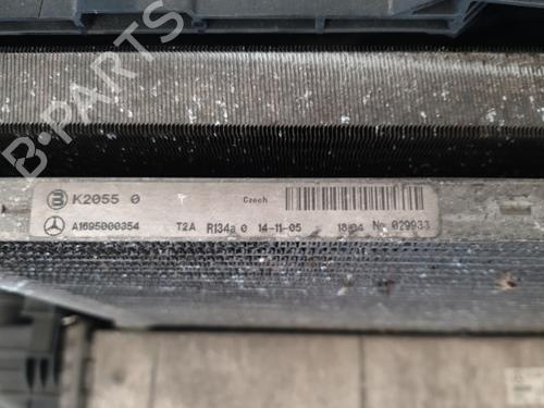 AC radiator MERCEDES-BENZ A-CLASS (W169) A 160 CDI (169.006, 169.306) | BP22867112M32 