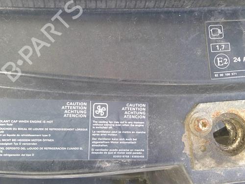 Used Front slam panel Front slam panel OPEL VIVARO A Van (X83) 1.9 DTI (F7) (101 hp) 24421648 24421648