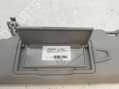 Used Left sun visor Left sun visor MERCEDES-BENZ C-CLASS (W204) C 220 CDI (204.008) (170 hp) 22875484 22875484
