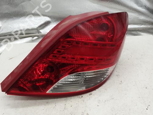 Used Right taillight PEUGEOT 207 (WA_, WC_) 1.4 HDi (68 hp) 22884841