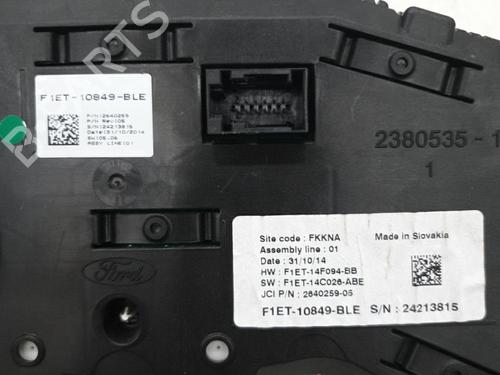 Instrument cluster FORD FOCUS III 1.5 TDCi | BP22871550C47