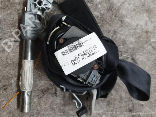 Front right seatbelt CITROËN C3 II (SC_) 1.6 HDi 110 | BP29081027I25 - Image 2