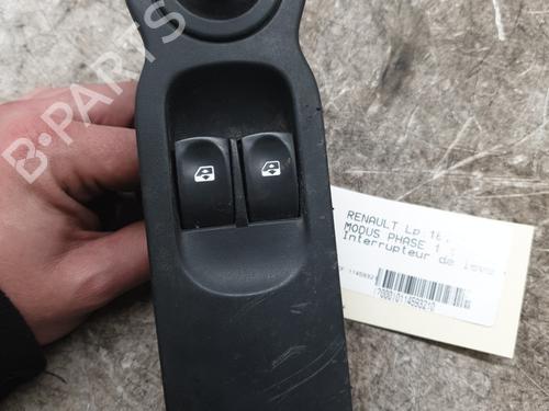 Left front window switch RENAULT MODUS / GRAND MODUS (F/JP0_) 1.2 (JP0C, JP0K, FP0C, FP0K, FP0P, JP0P, JP0T) | BP29914377I27 
