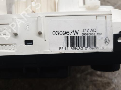 Climate control RENAULT MODUS / GRAND MODUS (F/JP0_) 1.2 (JP0C, JP0K, FP0C, FP0K, FP0P, JP0P, JP0T) | BP29914376I5