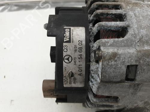 Used Alternator MERCEDES-BENZ C-CLASS Coupe (CL203) C 200 Kompressor (203.745) (163 hp) 22881679