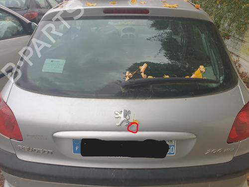 Tailgate PEUGEOT 206 Hatchback (2A/C) 1.4 HDi eco 70 | BP28130316C6 