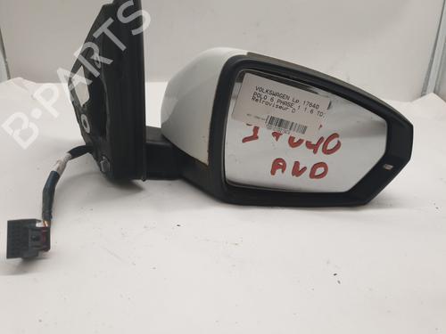 Used Right mirror VW POLO VI (AW1, BZ1, AE1) 1.6 TDI (95 hp) 27504265