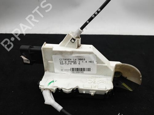 Front left lock CITROËN C3 II (SC_) 1.4 HDi 70 (SC8HZC, SC8HR0, SC8HP4) | BP22885723C98 