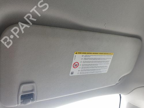 Used Right sun visor OPEL ZAFIRA TOURER C (P12) 1.6 CDTI (75) (136 hp) 29493659