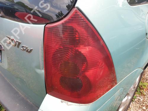 Used Right taillight PEUGEOT 307 Break (3E) 2.0 HDI 110 (107 hp) 28026066