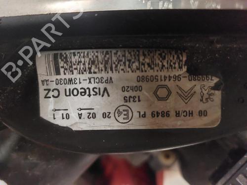Optica esquerda Optica esquerda PEUGEOT PARTNER Box Body/MPV (5_, G_) 1.9 D (69 hp) 22886553 22886553