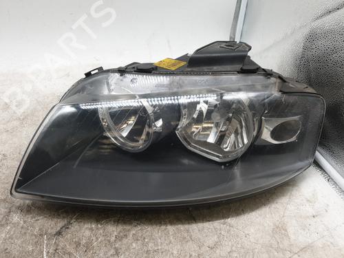 Used Left headlight AUDI A3 (8P1) 3.2 V6 quattro (250 hp) 29937864