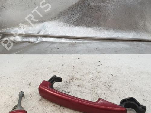 Used Front right exterior door handle PEUGEOT 207 (WA_, WC_) 1.4 HDi (68 hp) 24486003