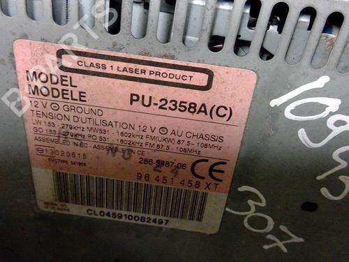 Bilradio PEUGEOT 307 (3A/C) 1.6 16V (109 hp) 22871510