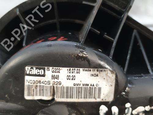 Heater blower motor CITROËN BERLINGO / BERLINGO FIRST Box Body/MPV (M_) 2.0 HDI 90 (MBRHY, MCRHY) | BP22866509M62 