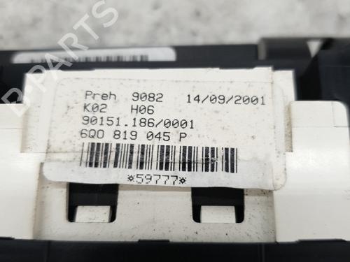 Used Climate control Climate control VW POLO IV (9N_, 9A_) 1.2 12V (64 hp) 22884547 22884547