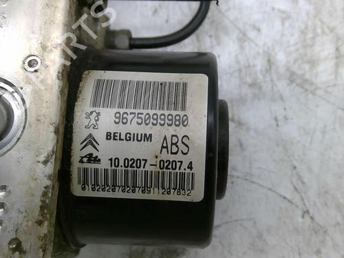 ABS Bremseaggregat CITROËN C3 II (SC_) 1.4 HDi 70 (SC8HZC, SC8HR0, SC8HP4) (68 hp) 22879632