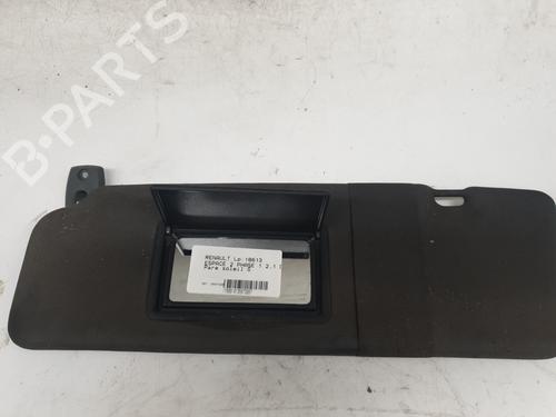 Used Left sun visor Left sun visor RENAULT ESPACE II (J/S63_) 2.1 TD (J633, J634, J/S635, J/S63D) (88 hp) 35779901 35779901