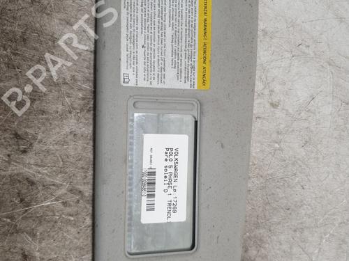 Right sun visor VW POLO V (6R1, 6C1) 1.6 TDI | BP22882726I2