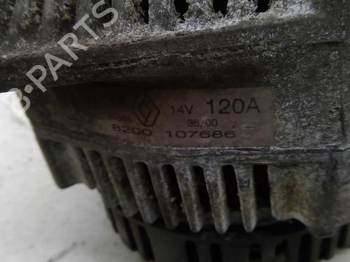 Used Alternator Alternator RENAULT SCÉNIC I MPV (JA0/1_, FA0_) 1.9 dCi (JA05, JA1F) (102 hp) 22868672 22868672