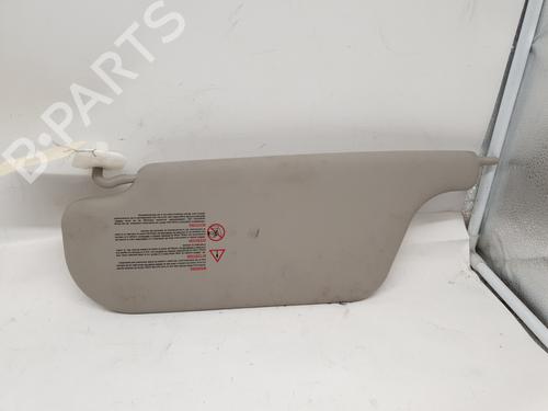 Used Right sun visor Right sun visor RENAULT CLIO III (BR0/1, CR0/1) 1.2 16V (BR02, BR0J, BR11, CR02, CR0J, CR11) (75 hp) 26395456 26395456