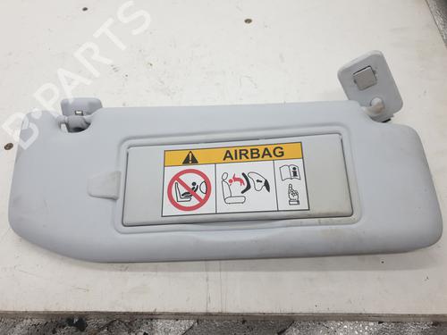 Used Right sun visor PEUGEOT 208 I (CA_, CC_) 1.6 BlueHDi 120 (120 hp) 23262487