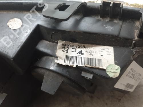 Left headlight PEUGEOT 307 (3A/C) 1.6 HDi | BP29537556C28 