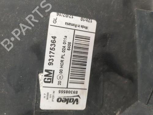 Venstre forlygte Venstre forlygte OPEL MERIVA A MPV (X03) 1.3 CDTI (E75) (75 hp) 22867492 22867492