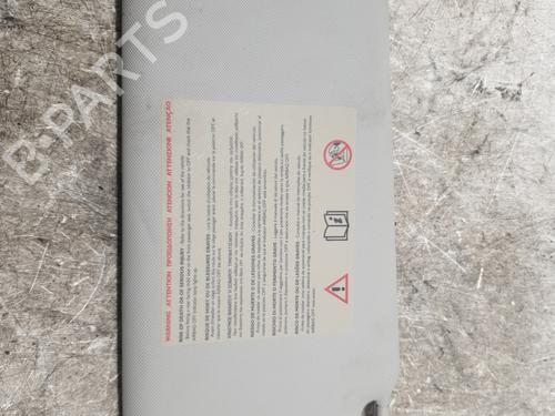 Right sun visor RENAULT LAGUNA III Grandtour (KT0/1) 2.0 dCi (KT07, KT0J, KT14, KT1A, KT1S) | BP28621036I2 