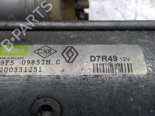 Used Starter Starter RENAULT SCÉNIC II (JM0/1_) 1.9 dCi (JM0G, JM12, JM1G, JM2C) (120 hp) 22885333 22885333